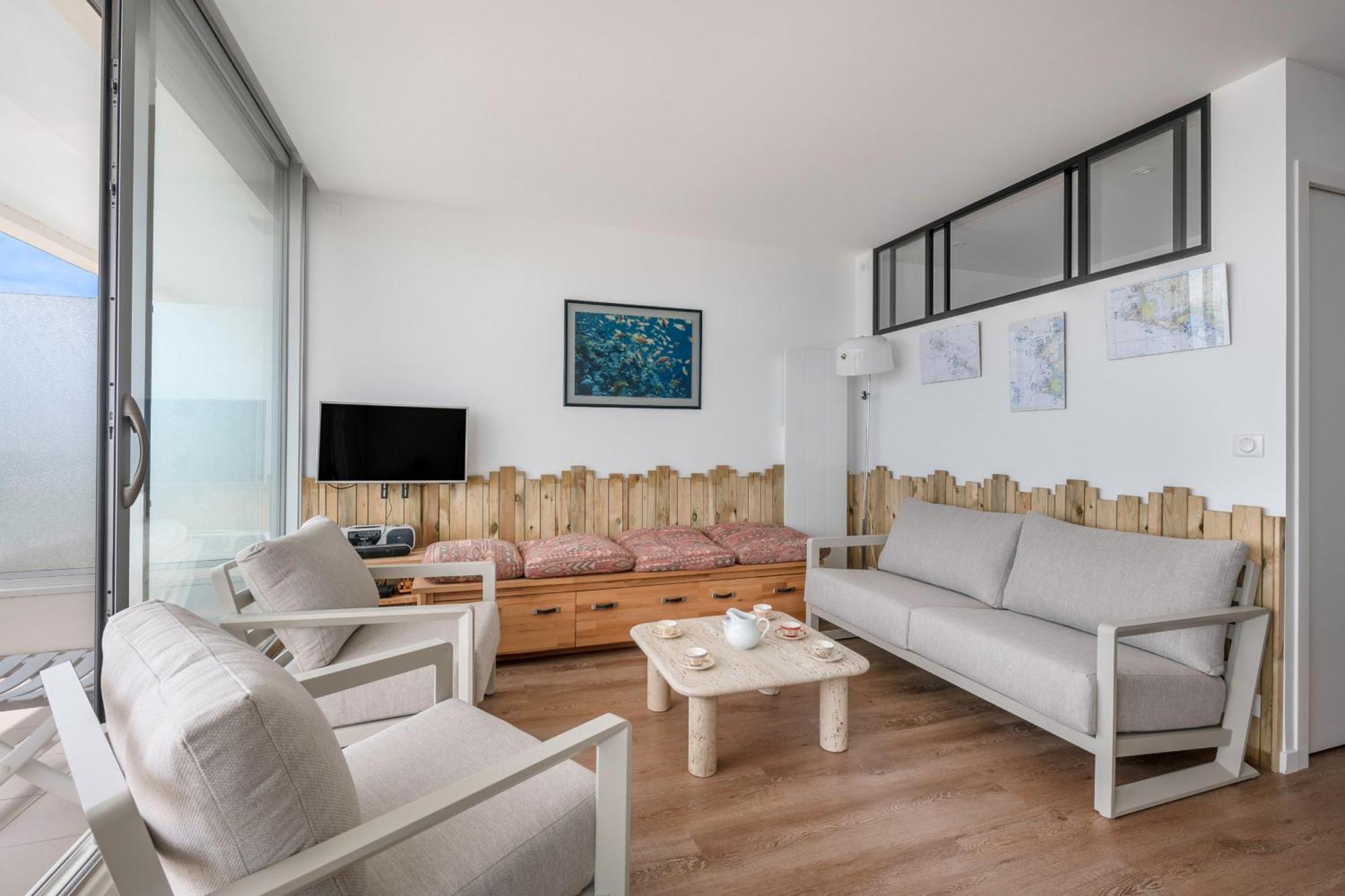 Appartement Pour 6, Vue Mer A 40M De La Plage La Baule-Escoublac Ngoại thất bức ảnh